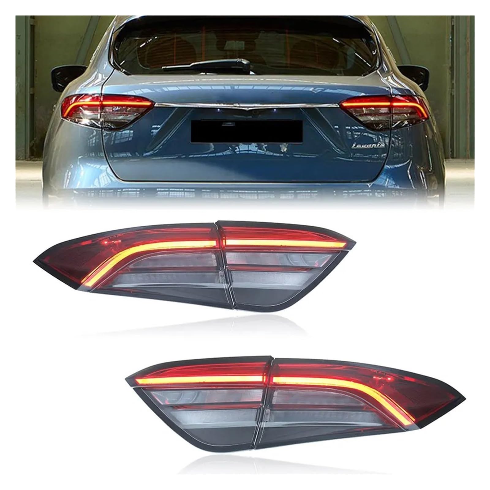 マセラティレヴァンテ純正、テールランプ 左右 Maserati 新品 MY21仕様 テールランプ 左右SET マセラティ